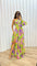 Abito Da Donna Elegante Con Spalle Cadenti Per Cerimonie E Eventi Estivi - Vestito Cerimonia Donna Elegante 1