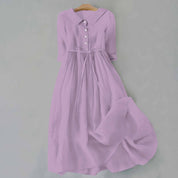 Abito Donna Elegante Casual per Estate - Vestito Minimalista e Comodo per Ogni Occasione - Abbigliamento Donna Trendy 6