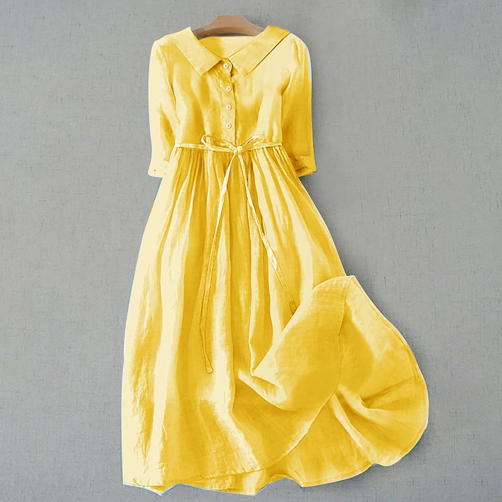 Abito Donna Elegante Casual per Estate - Vestito Minimalista e Comodo per Ogni Occasione - Abbigliamento Donna Trendy 8