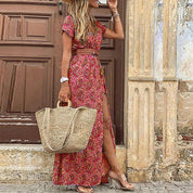 Abito Donna Elegante Maxi Boho per Occasioni Estive - Vestiti Eleganti Donna per Look Versatile e Comodo 3