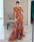 Abito Donna Elegante con Scollo a V e Gonna Fluida per Look Estivo 0