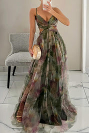 Abito Donna Elegante con Scollo a V e Gonna Fluida per Look Estivo 7