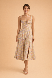 Abito Donna Elegante con Vita e Design Raffinato - Abiti Cerimonia Donna per Ogni Occasione 0