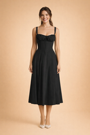 Abito Donna Elegante con Vita e Design Raffinato - Abiti Cerimonia Donna per Ogni Occasione 1