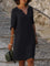 Abito Donna Scollo a V — Design a Strati Elegante Cerimonia