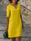 Abito Elegante Donna con Scollo a V - Vestito Cerimonia Versatile per Occasioni Speciali e Look Raffinato 7