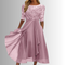 Abito Elegante in Pizzo da Donna per Occasioni Speciali e Matrimoni 1