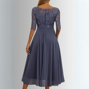 Abito Elegante in Pizzo da Donna per Occasioni Speciali e Matrimoni 5