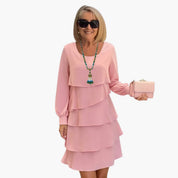 Abito Estivo Elegante da Donna con Maniche Lunghe per Giornate Calde 2