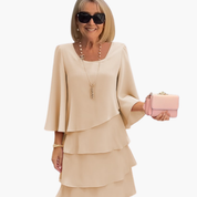 Abito Estivo Elegante da Donna con Maniche Lunghe per Giornate Calde 3