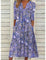 Abito Estivo Elegante per Donne - Vestito Estivo Chic con Copertura Pancia e Scollo a V, Versatile per Ogni Occasione 1