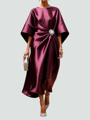 Abito Lungo Elegante da Donna per Cerimonia, Perfetto per Matrimoni e Serate di Gala 1