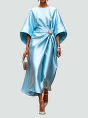 Abito Lungo Elegante da Donna per Cerimonia, Perfetto per Matrimoni e Serate di Gala 2
