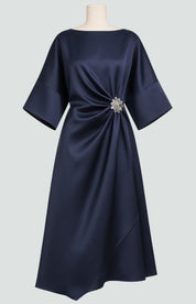 Abito Lungo Elegante da Donna per Cerimonia, Perfetto per Matrimoni e Serate di Gala 6