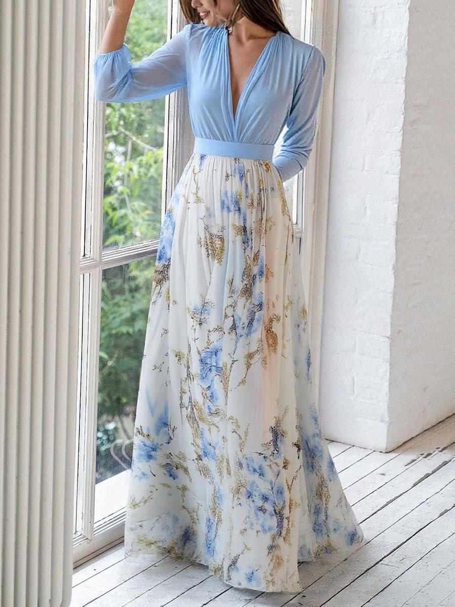 Abito Lungo Estivo Floreale Donna - Elegante e Comodo Vestito Estivo per Ogni Occasione 2