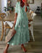 Abito Maxi Estivo Donna - Elegante Vestito Boho con Vestibilità Fluida e Motivi Giocosi 1