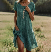 Abito Maxi Estivo da Donna Elegante e Boho-Chic con Dettagli Romantici 1