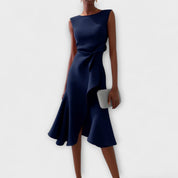 Abito Midi Asimmetrico da Donna per Occasioni Speciali - Elegante e Versatile 1