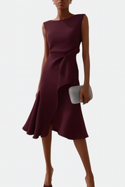 Abito Midi Asimmetrico da Donna per Occasioni Speciali - Elegante e Versatile 11