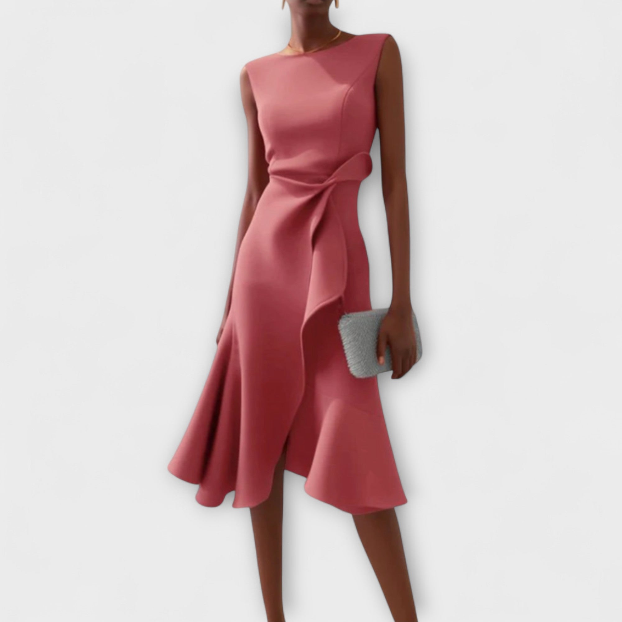 Abito Midi Asimmetrico da Donna per Occasioni Speciali - Elegante e Versatile 2