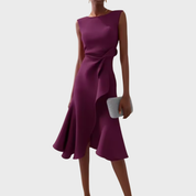 Abito Midi Asimmetrico da Donna per Occasioni Speciali - Elegante e Versatile 6
