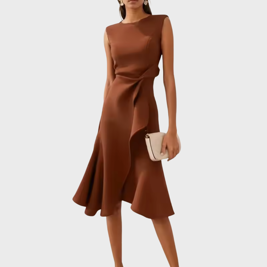 Abito Midi Asimmetrico da Donna per Occasioni Speciali - Elegante e Versatile 8