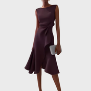Abito Midi Asimmetrico da Donna per Occasioni Speciali - Elegante e Versatile 9