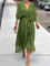 Abito Midi Elegante Donna - Stile Versatile per Ogni Occasione, Comfort e Silhouette Lusinghiera 1