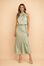 Abito Midi Elegante da Donna per Occasioni Speciali 2