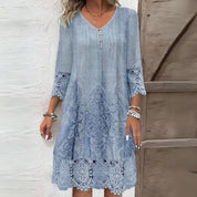 Abito Midi Donna — Floreale Elegante Cerimonia Versatile