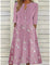 Abito Midi Floreale con Coprispalle Coordinato per Look Elegante 1