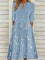 Abito Midi Floreale con Coprispalle Coordinato per Look Elegante 4