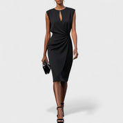 Abito da Donna Elegante per Cerimonia - Vestito Elegante per Occasioni Formali e Chic 2