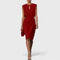 Abito da Donna Elegante per Cerimonia - Vestito Elegante per Occasioni Formali e Chic 4