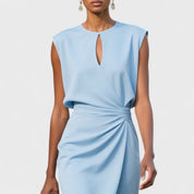 Abito da Donna Elegante per Cerimonia - Vestito Elegante per Occasioni Formali e Chic 6