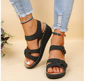 Aleksandra | Sandali sportivi con plateau 2