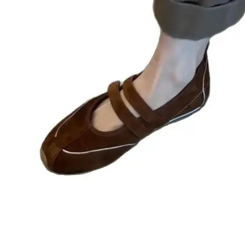 Ballerine comode da donna, slip-on, in morbida similpelle 5