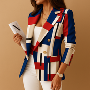 Blazer aderente con dettagli eleganti per donna | Renée 4