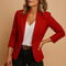Blazer aderente con maniche lunghe da donna | Annelien 0