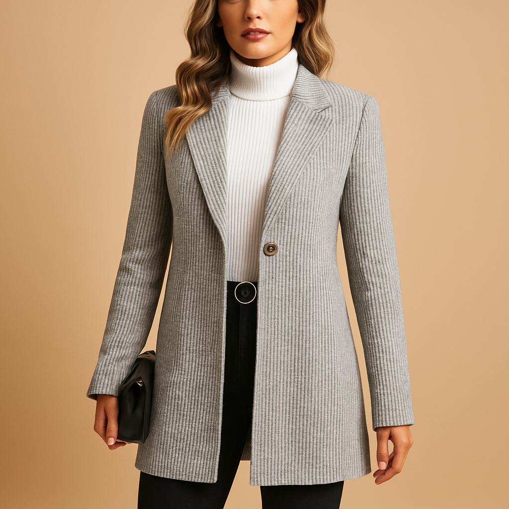 Blazer aderente da donna con maniche lunghe | Sylvie 0
