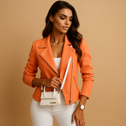 Blazer casual da donna con cerniera e maniche lunghe | Milou 0