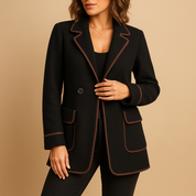 Blazer casual foderato per donna | Tessa 0
