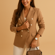 Blazer casual in cotone da donna dal design senza tempo | Fenna 3