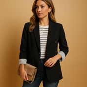 Blazer casual leggero con maniche lunghe per donna | Evelien 1