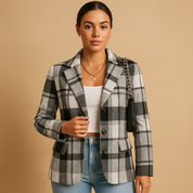 Blazer elegante con vestibilità aderente per donna | Danique 1