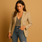 Blazer lungo slim fit da donna | Elise 3