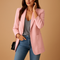 Blazer lungo slim fit da donna | Elise 4