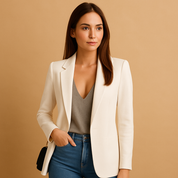 Blazer lungo slim fit da donna | Elise 5