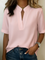 Blusa Elegante Donna con Colletto Strutturato e Scollatura a V 3