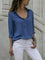 Blusa Elegante Donna con Scollo a V e Linea Morbida per Look Raffinato 7